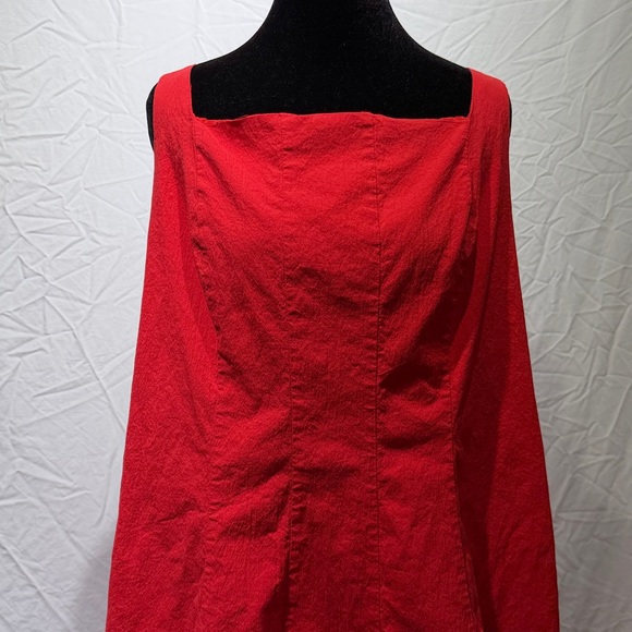 Torrid Strapless Red Dress - Picture 2 of 5